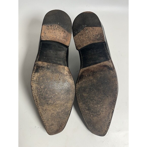 Finsbury Kennex Men’s Black Leather dress loafers Size 9 Goodyear Welted - Picture 5 of 10